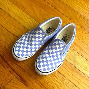 Cute Purple and White Checkered Vans